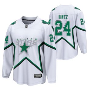 Herren Dallas Stars Eishockey Trikot Roope Hintz #24 2021 Reverse Retro Weiß Special Edition